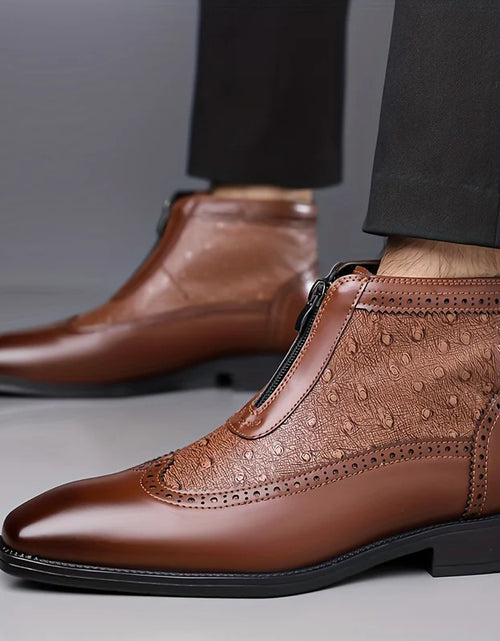 Load image into Gallery viewer, Belmont-Støvler I Strutslær
