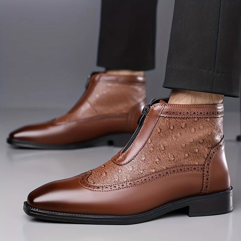 Belmont-Støvler I Strutslær