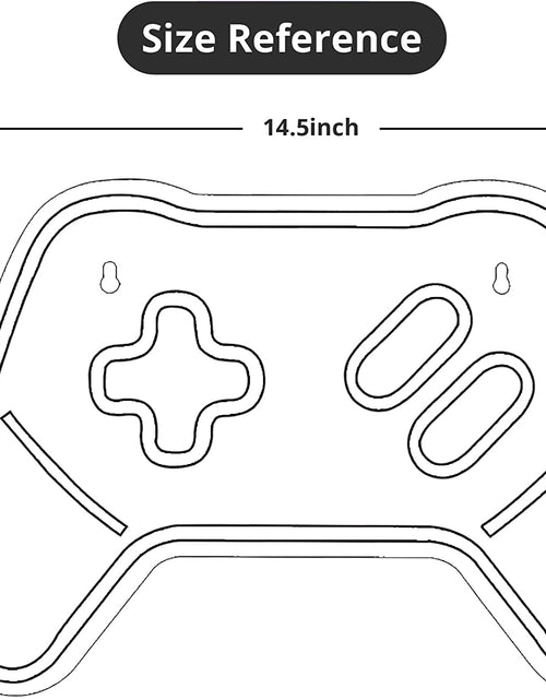 Load image into Gallery viewer, Game Controller Neon Signs – Gamepad/Game Remote Neon Sign for Video/Pc Gamer, Teen Boys' Gift - Game Zone LED Signs for Wall, Bedroom, Game Room Decor - Cool Gaming Console Neon Light
