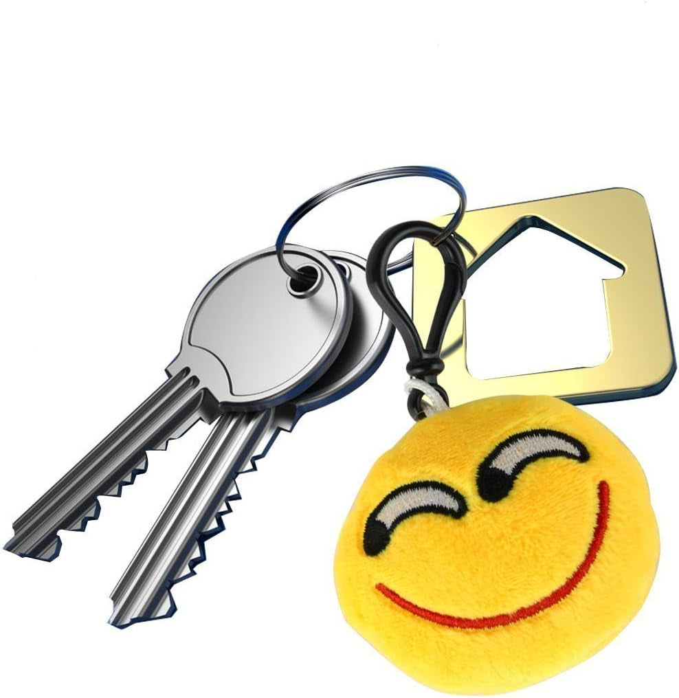 Emoticon Keychain Mini Cute Plush Pillows, Party Favors for Kids Valentine'S Day Gifts / Birthday Party Supplies, Emoticon Gifts Toys Carnival Prizes for Kids (64 Pack)