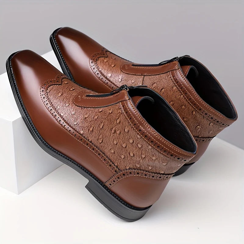 Belmont-Støvler I Strutslær