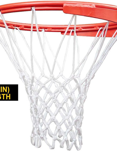 Load image into Gallery viewer, Premium Quality Professional Heavy Duty Basketball Net Replacement - All Weather anti Whip,Fits Standard Indoor or Outdoor 12 Loops Rims12 Loops
