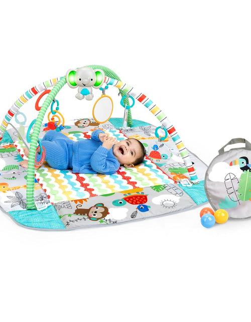 Load image into Gallery viewer, 5-In-1 Your Way Ball Play Activity Gym &amp; Ball Pit, Totally Tropical
