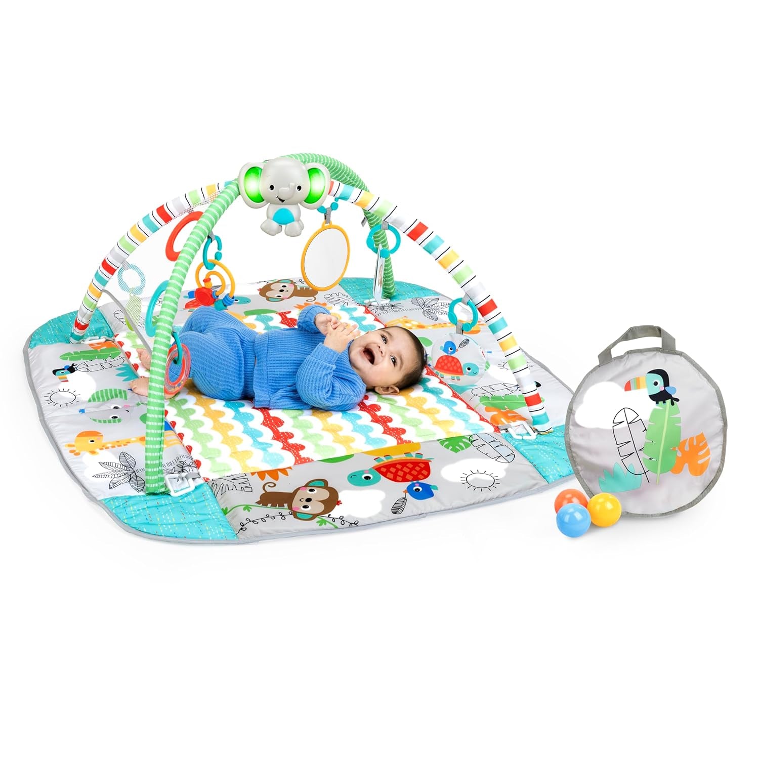5-In-1 Your Way Ball Play Activity Gym & Ball Pit, Totally Tropical
