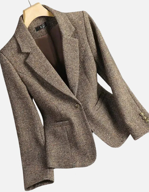 Load image into Gallery viewer, Eva | Elegantní Sako V Neutrálních Barvách
