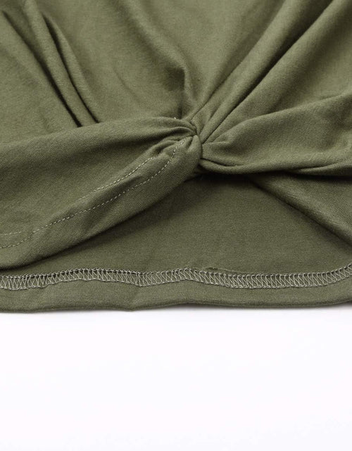 Load image into Gallery viewer, Girls Casual Tunic Tops Knot Front Long Sleeve Loose Soft Blouse T-Shirt Size 4-13
