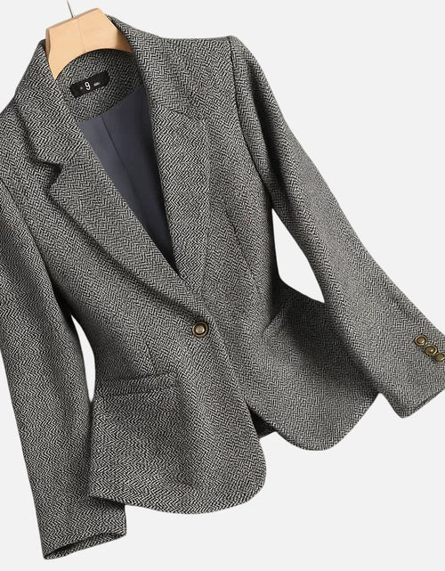 Load image into Gallery viewer, Eva | Elegantní Sako V Neutrálních Barvách
