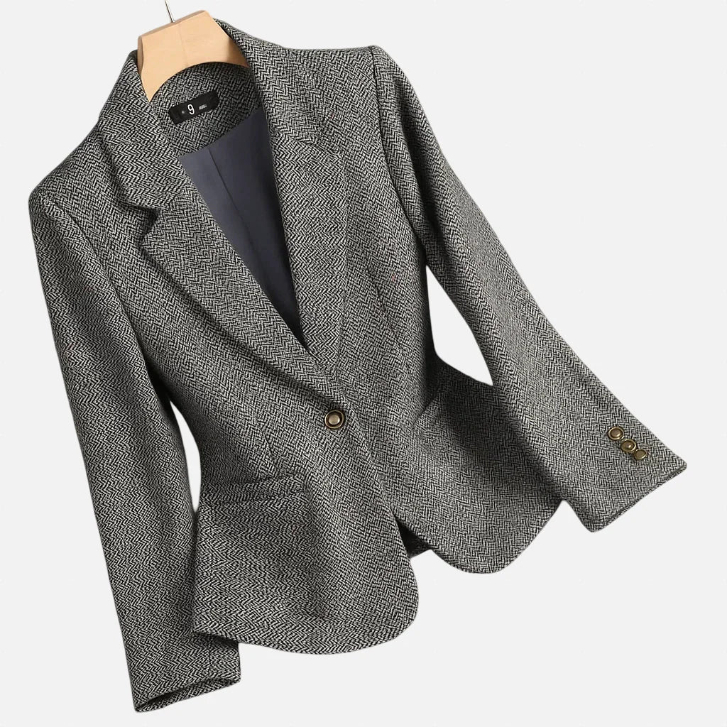 Eva | Elegantní Sako V Neutrálních Barvách