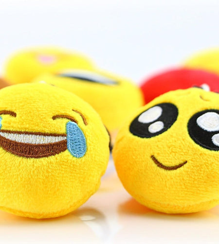 Emoticon Keychain Mini Cute Plush Pillows, Party Favors for Kids Valentine'S Day Gifts / Birthday Party Supplies, Emoticon Gifts Toys Carnival Prizes for Kids (64 Pack)