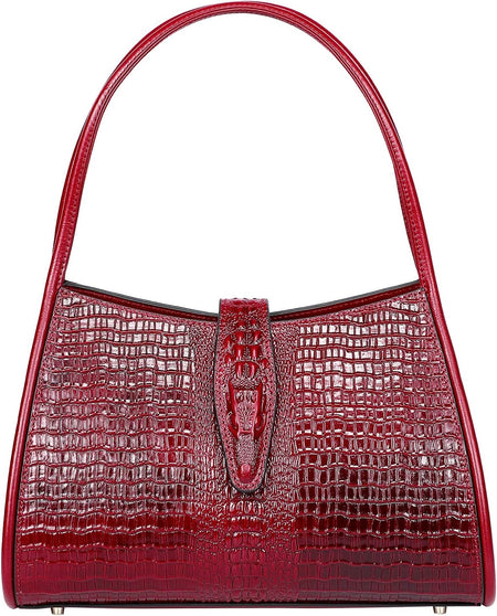 Designer Shoulder Purses Crocodile Handbags for Women Leather Hobo Bags