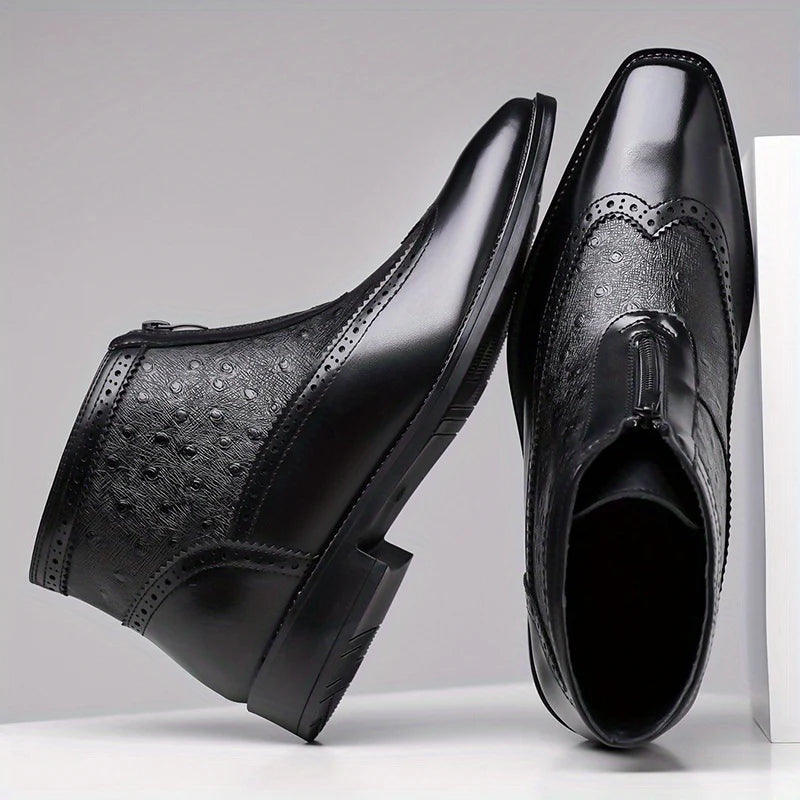 Belmont-Støvler I Strutslær