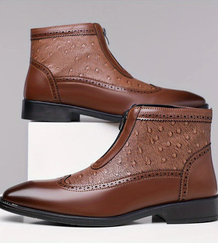 Belmont-Støvler I Strutslær