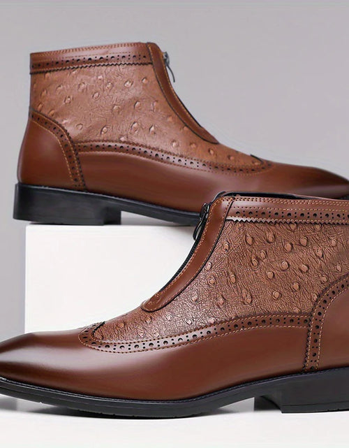 Load image into Gallery viewer, Belmont-Støvler I Strutslær
