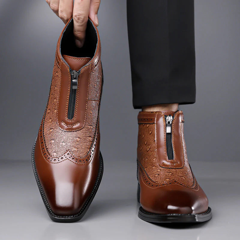 Belmont-Støvler I Strutslær