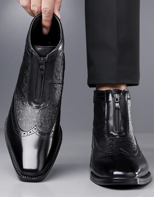 Load image into Gallery viewer, Belmont-Støvler I Strutslær
