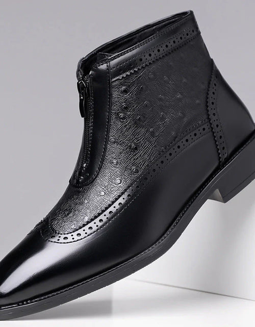 Load image into Gallery viewer, Belmont-Støvler I Strutslær
