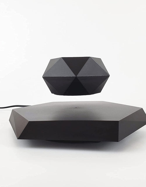 Load image into Gallery viewer, Levitating Plant Pot, Magnetic Levitation Flower Pot Rotating Planters Suspension Floating Plant Succulents Potted for Home Living Room Office Desk Decoration (Black)
