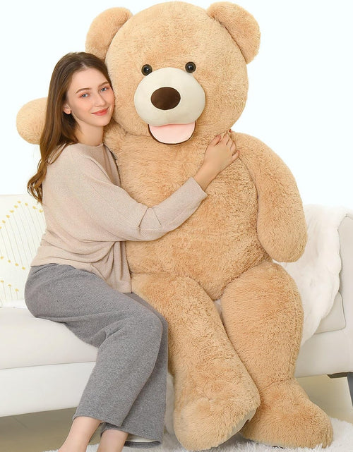 Load image into Gallery viewer, Big Plush Giant Teddy Bear Premium Soft Stuffed Animals Light Brown,51 Inches

