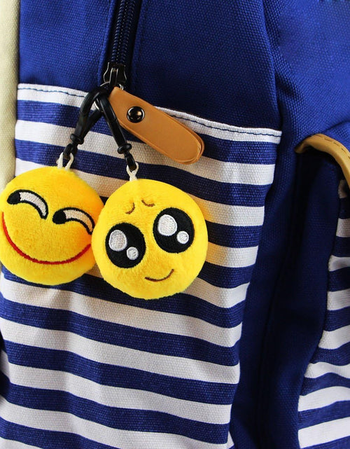 Load image into Gallery viewer, Emoticon Keychain Mini Cute Plush Pillows, Party Favors for Kids Valentine'S Day Gifts / Birthday Party Supplies, Emoticon Gifts Toys Carnival Prizes for Kids (64 Pack)
